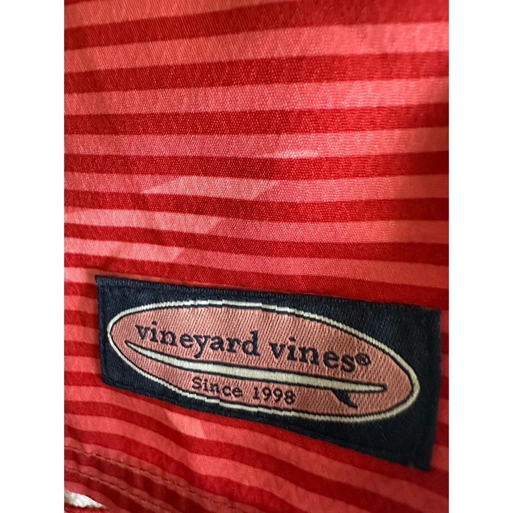 Vineyard Vines‎ Swim Trunks Striped Drawstring Closure Size 32